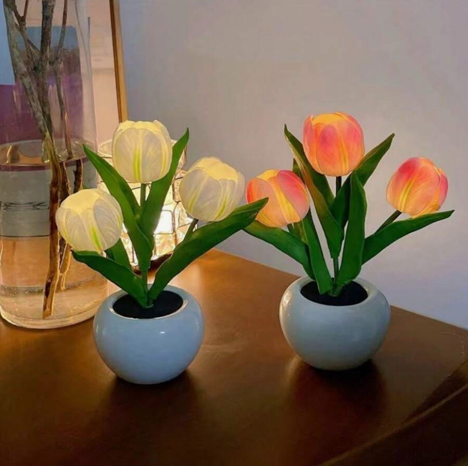 Tulip Simulation Night Light