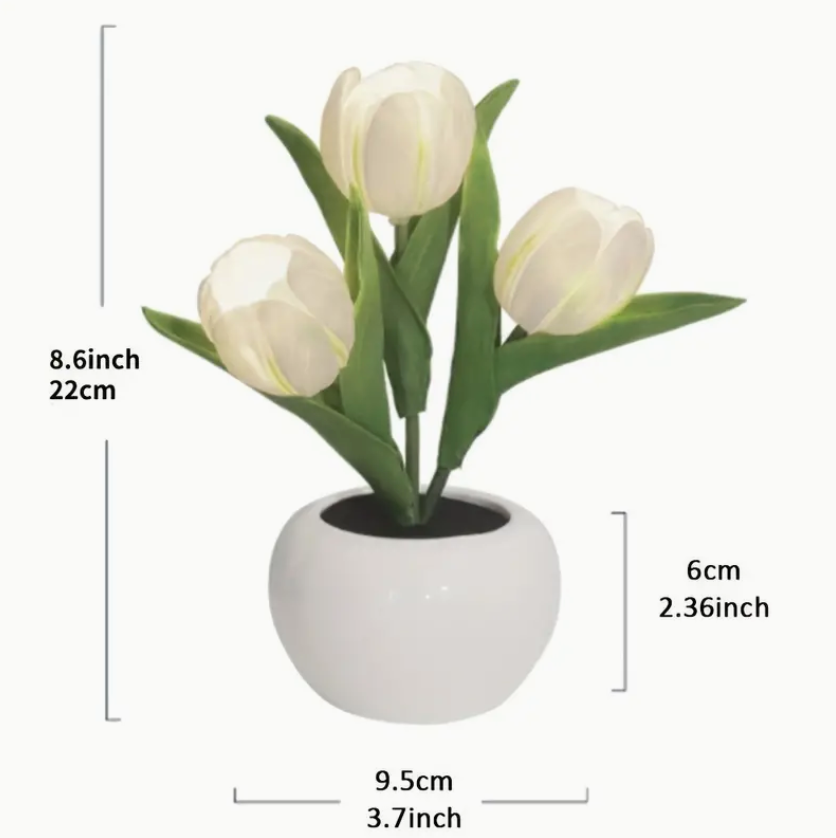 Tulip Simulation Night Light